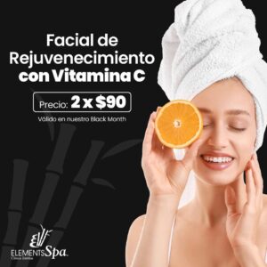 Facial de Rejuvenecimiento con Vitamina C